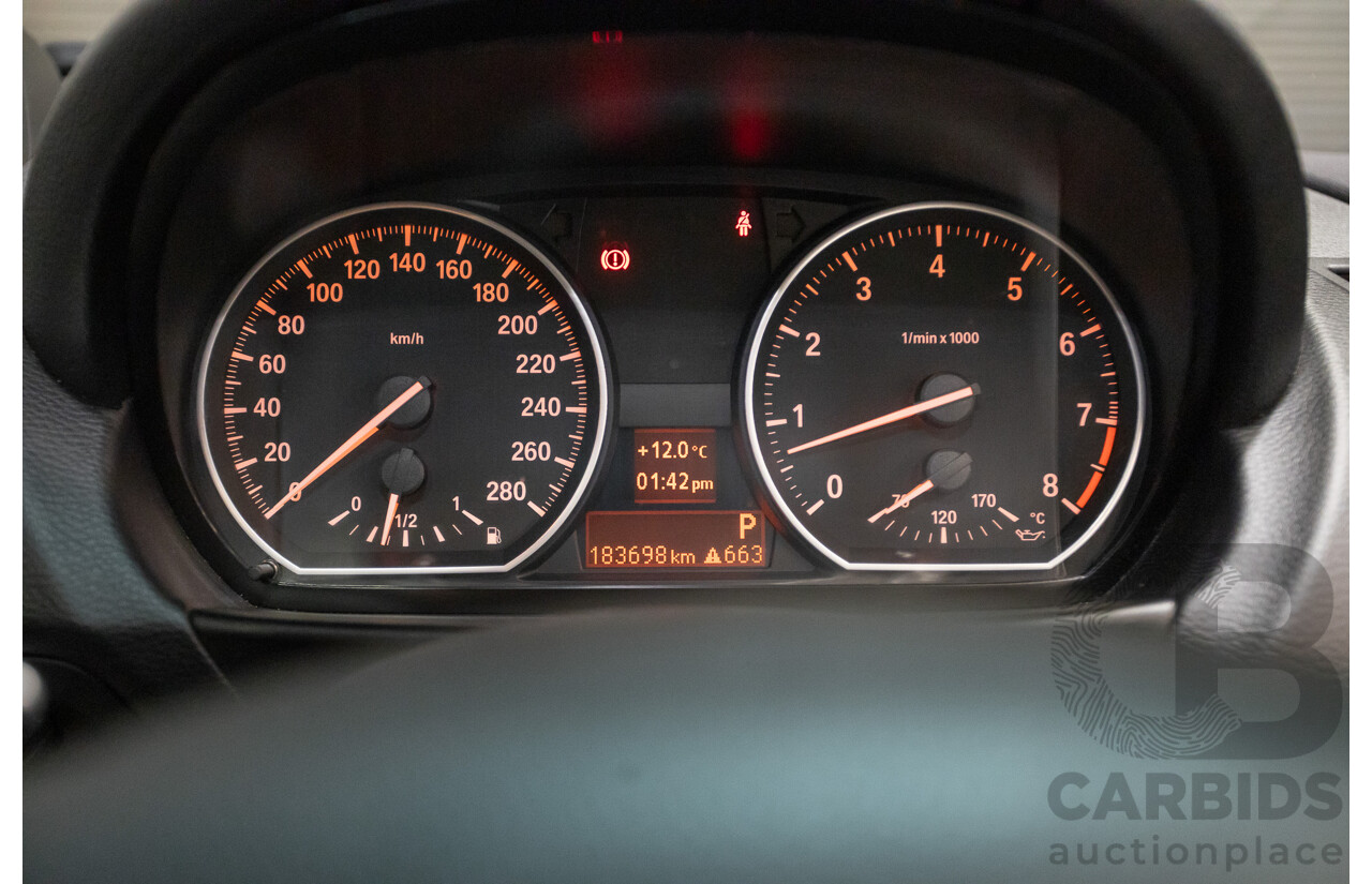 2/2012 BMW 135i M Sport E82 MY12 2d Coupe Space Gray Metallic Turbo 3.0L