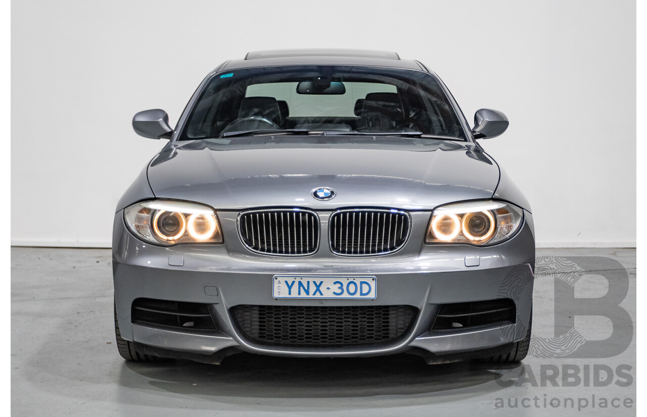 2/2012 BMW 135i M Sport E82 MY12 2d Coupe Space Gray Metallic Turbo 3.0L
