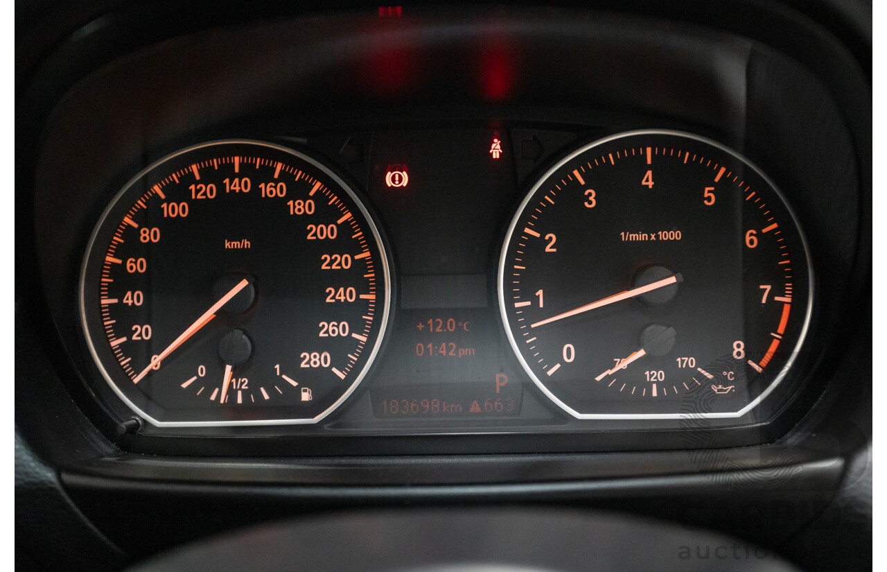 2/2012 BMW 135i M Sport E82 MY12 2d Coupe Space Gray Metallic Turbo 3.0L