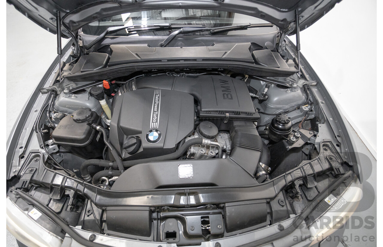 2/2012 BMW 135i M Sport E82 MY12 2d Coupe Space Gray Metallic Turbo 3.0L
