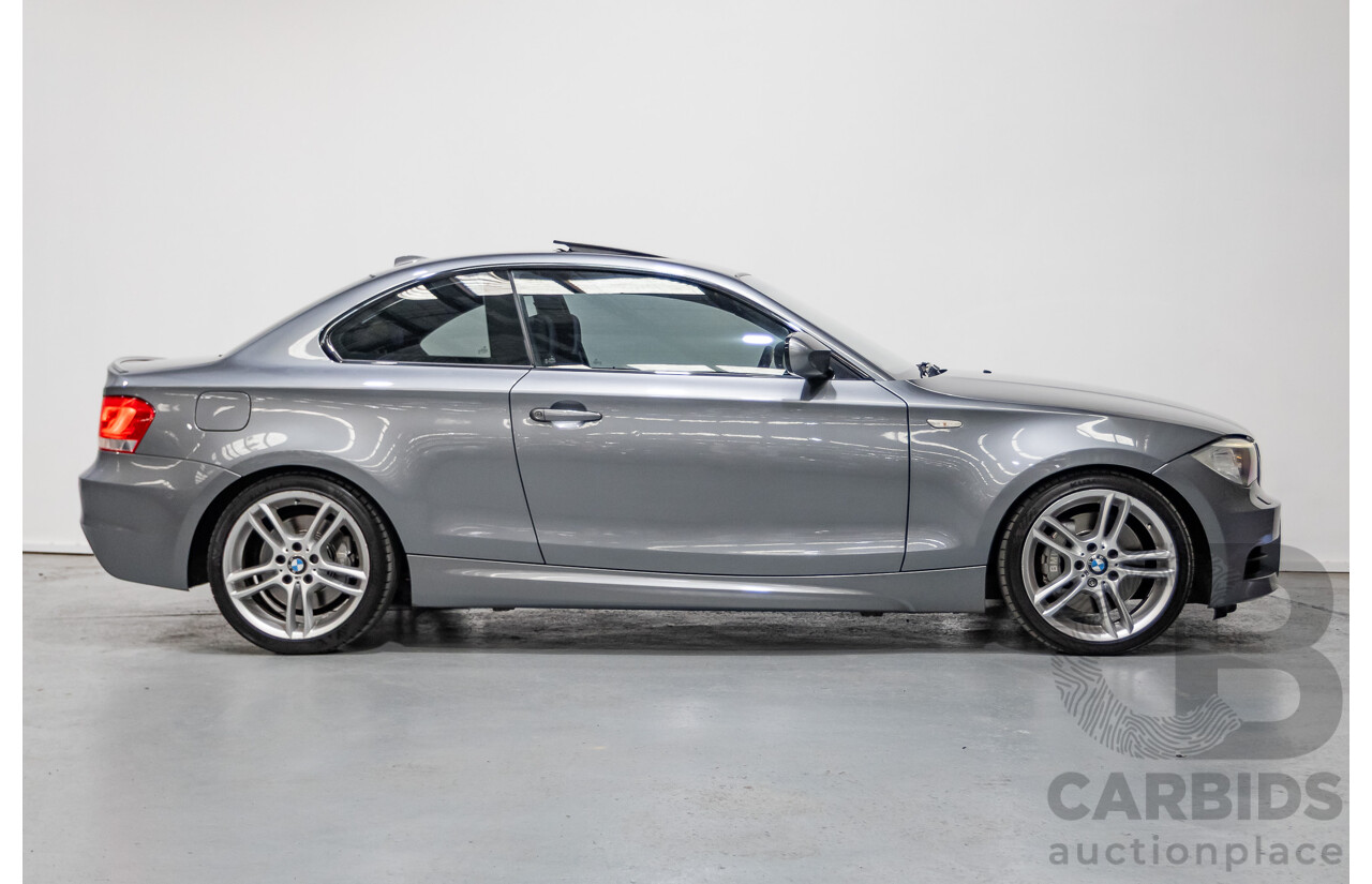 2/2012 BMW 135i M Sport E82 MY12 2d Coupe Space Gray Metallic Turbo 3.0L