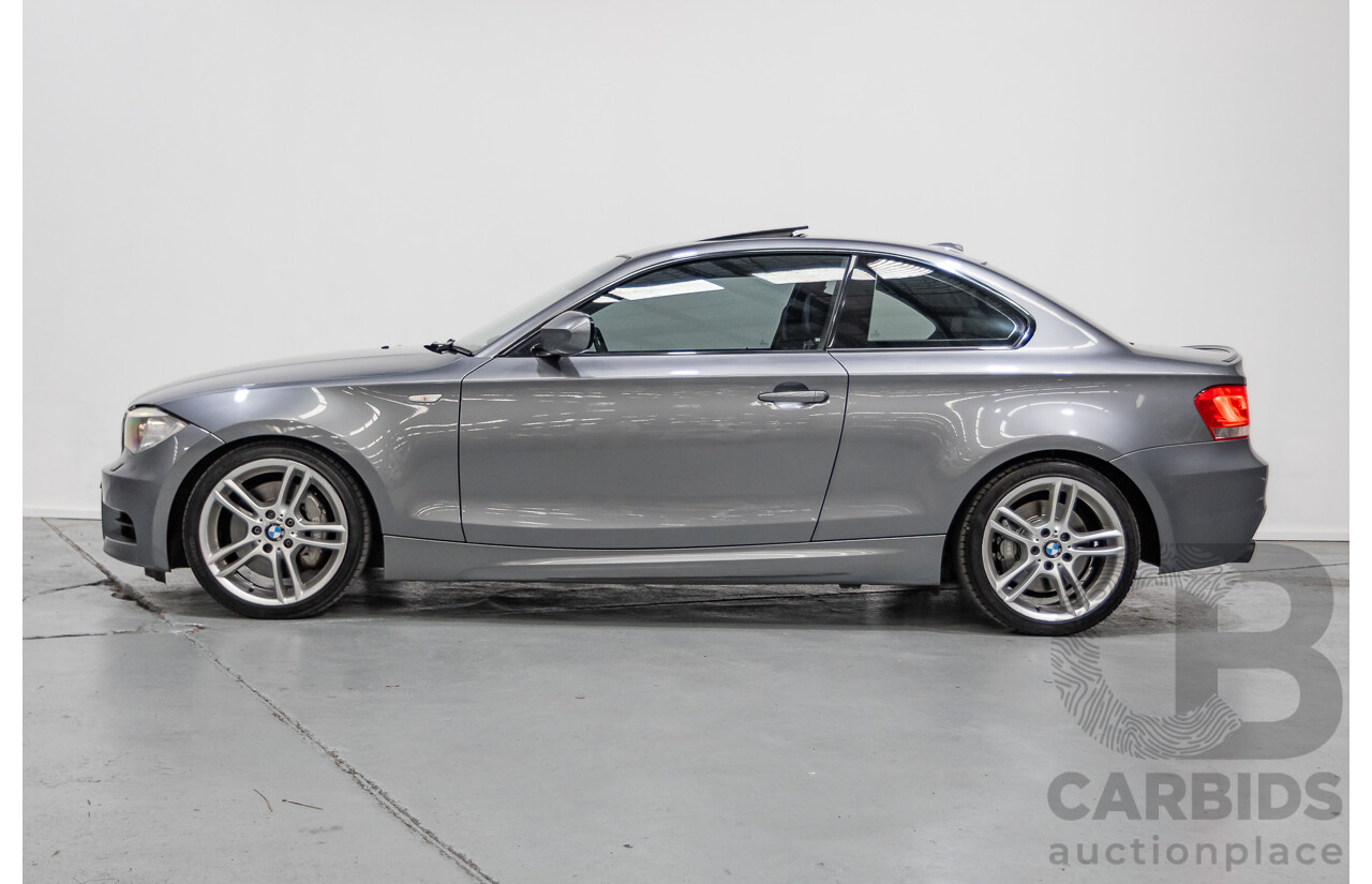 2/2012 BMW 135i M Sport E82 MY12 2d Coupe Space Gray Metallic Turbo 3.0L