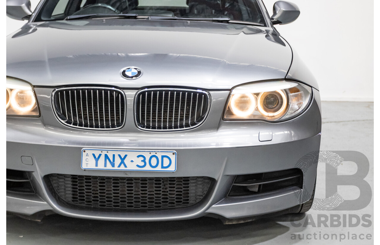 2/2012 BMW 135i M Sport E82 MY12 2d Coupe Space Gray Metallic Turbo 3.0L