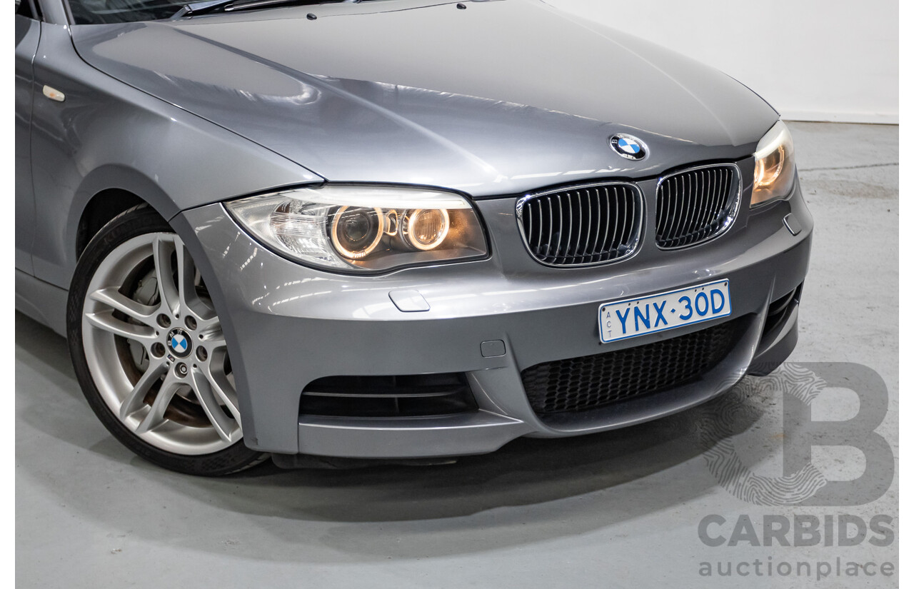 2/2012 BMW 135i M Sport E82 MY12 2d Coupe Space Gray Metallic Turbo 3.0L