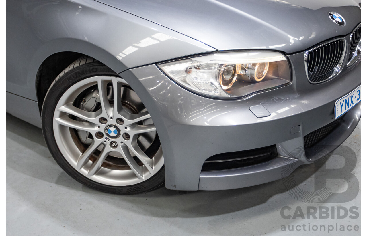 2/2012 BMW 135i M Sport E82 MY12 2d Coupe Space Gray Metallic Turbo 3.0L