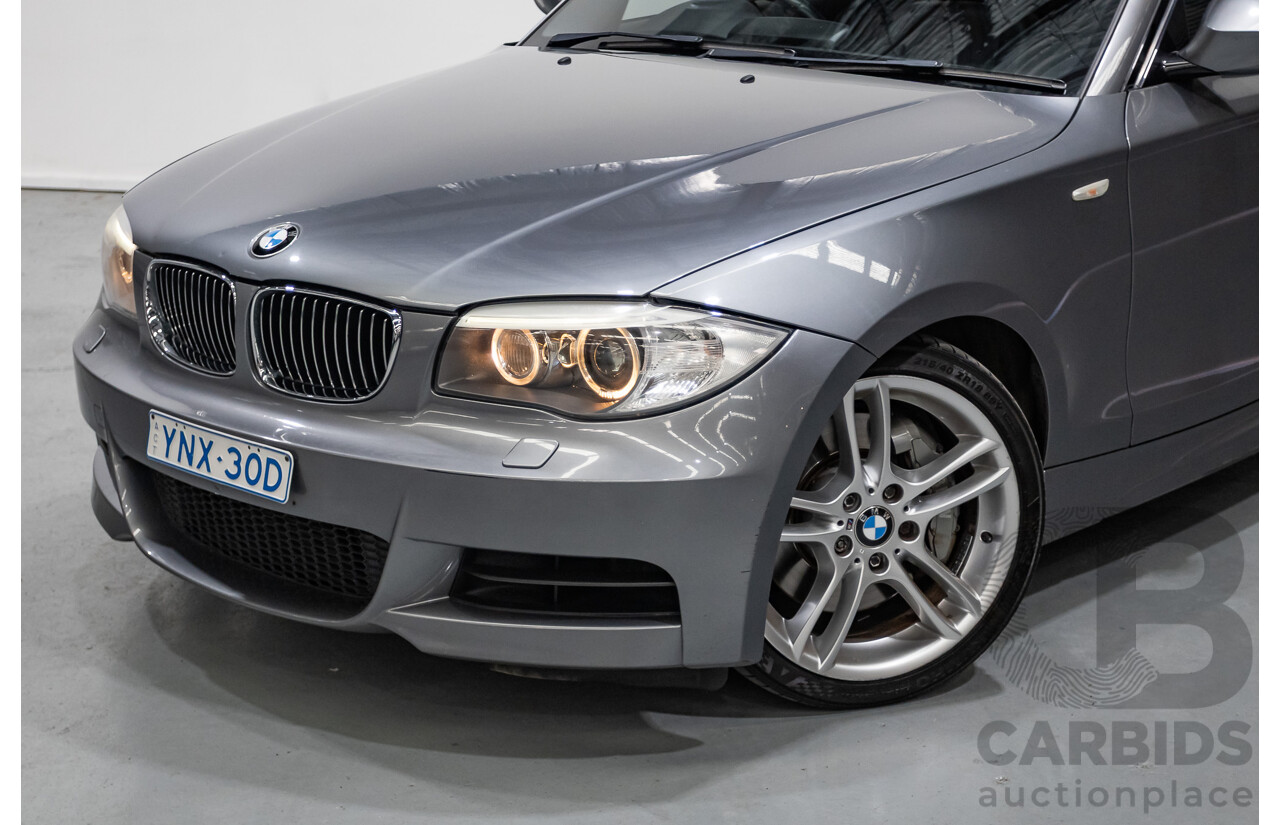2/2012 BMW 135i M Sport E82 MY12 2d Coupe Space Gray Metallic Turbo 3.0L