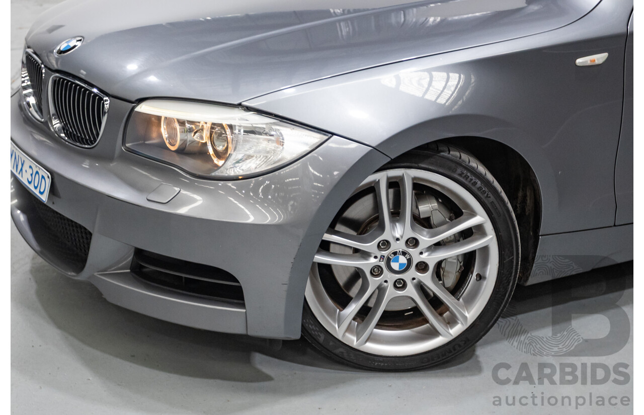 2/2012 BMW 135i M Sport E82 MY12 2d Coupe Space Gray Metallic Turbo 3.0L