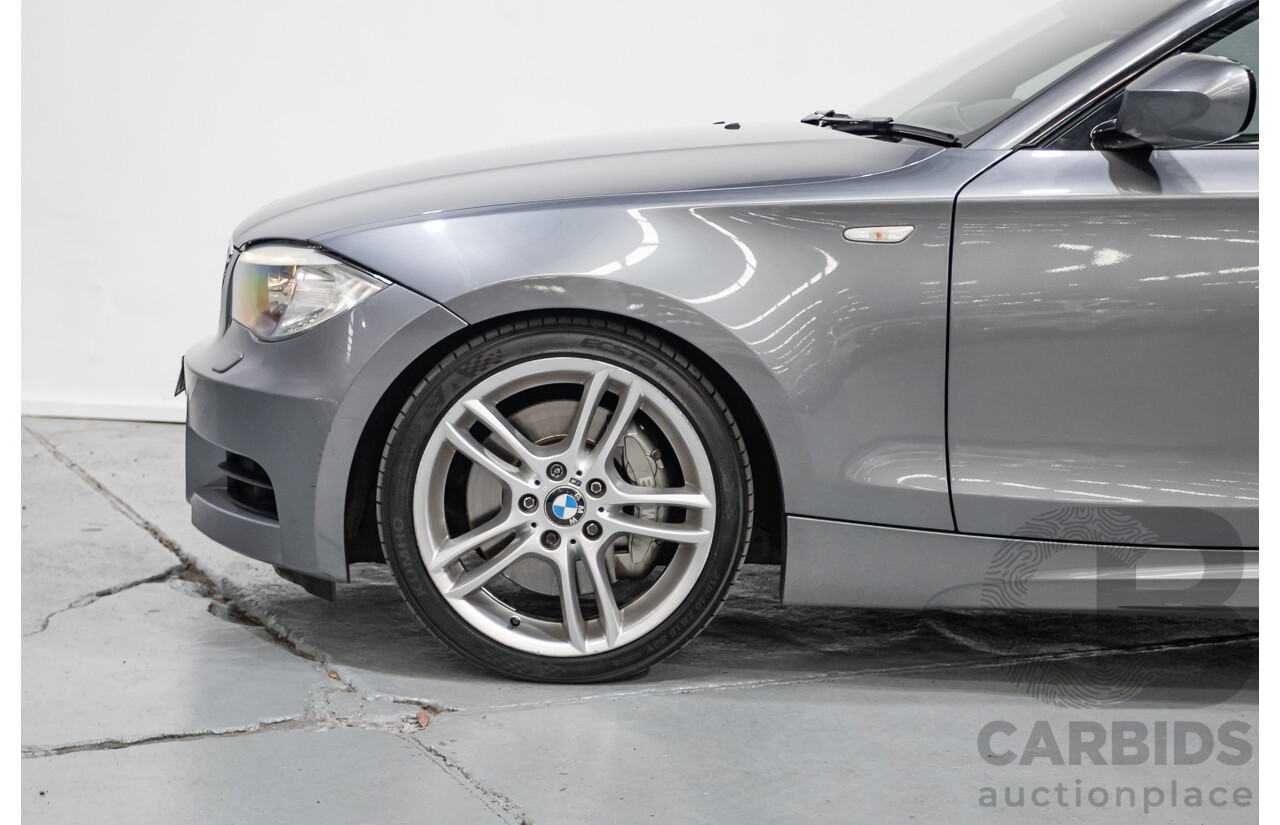 2/2012 BMW 135i M Sport E82 MY12 2d Coupe Space Gray Metallic Turbo 3.0L