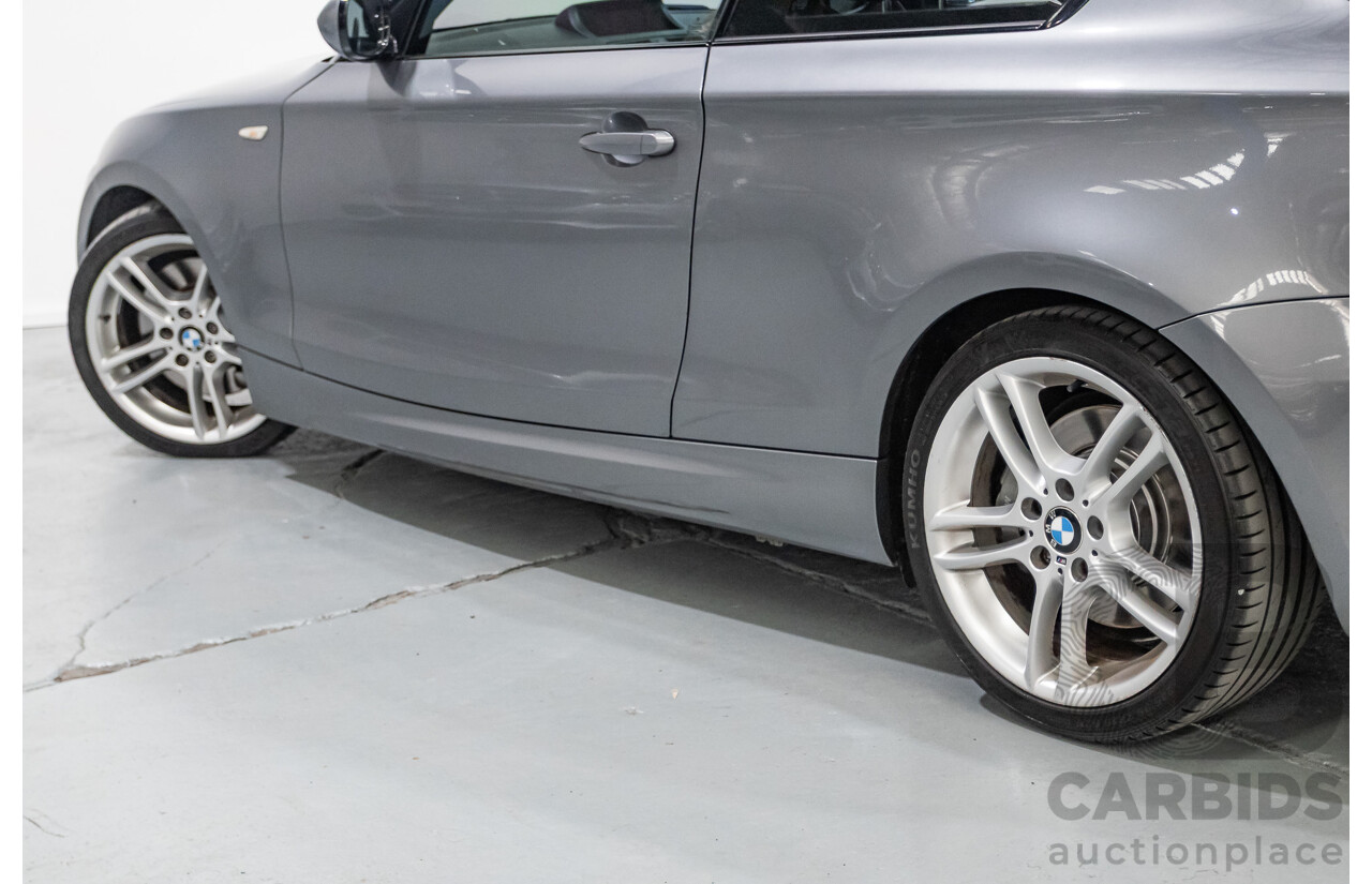2/2012 BMW 135i M Sport E82 MY12 2d Coupe Space Gray Metallic Turbo 3.0L