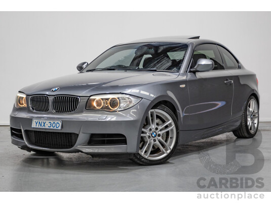 2/2012 BMW 135i M Sport E82 MY12 2d Coupe Space Gray Metallic Turbo 3.0L