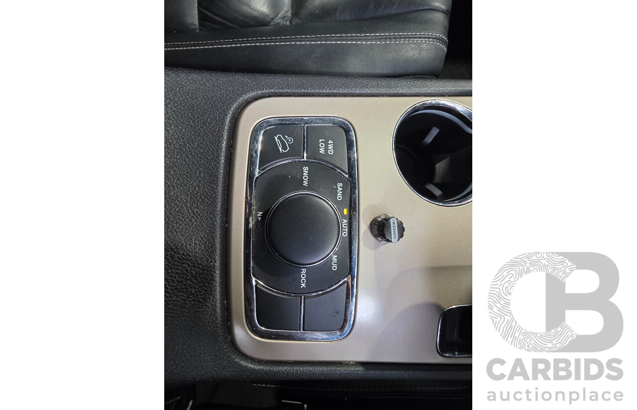 02/2016 Jeep Grand Cherokee Limited (4x4) WK MY15 Bright White Turbo Diesel 3.0L