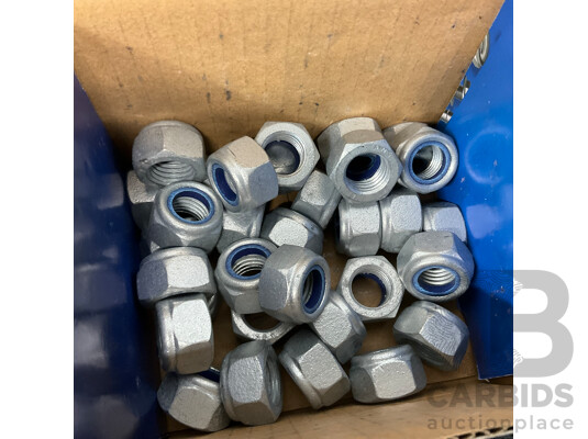 Assorted Hex Cap Screws and Bolts