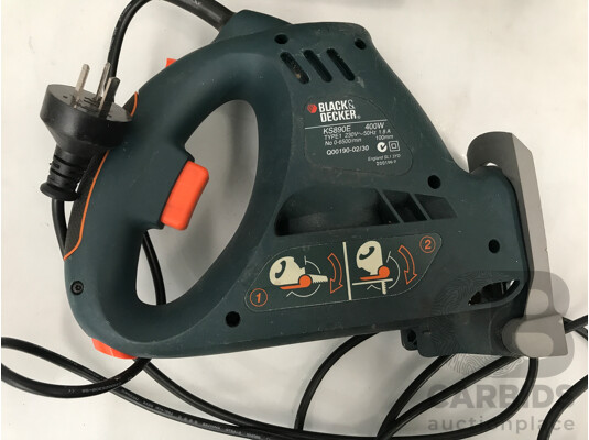 Black & Decker (KS890E) Scorpion Hand Reciprocating Saw with Case