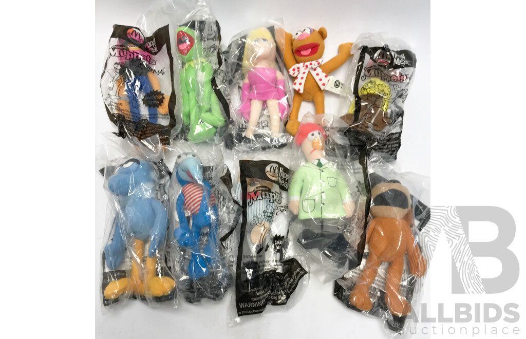 McDonalds Happy Meal the Muppets Toys From 2003