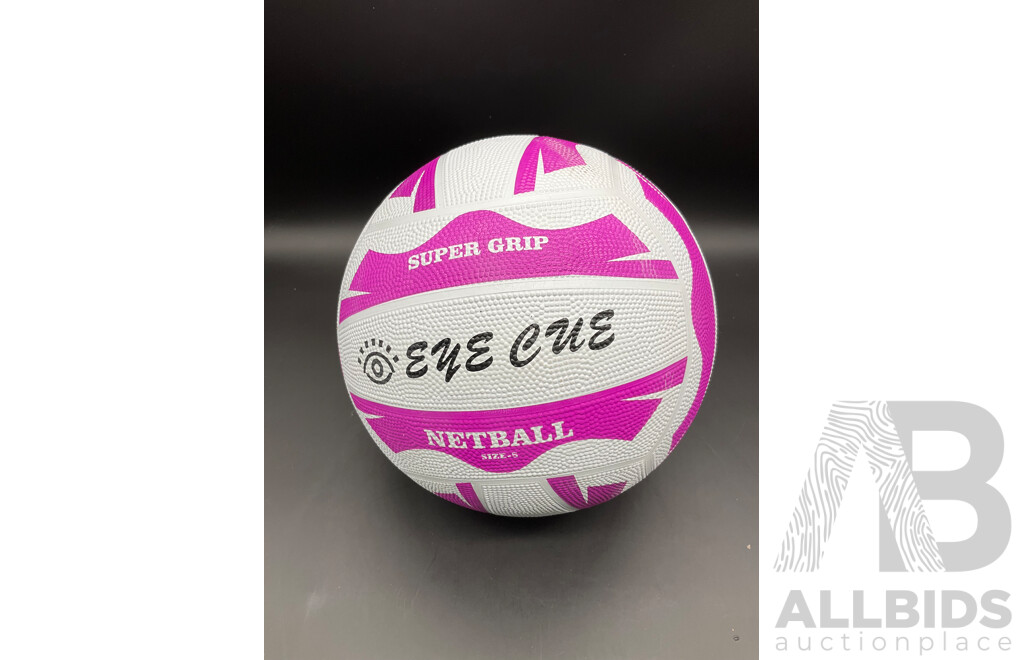Collection of Various Sports Equipment for Golf, Cricket, Basketball, Netball, Including Various Balls, Velcro Golf Target Set and More - Lot of 25