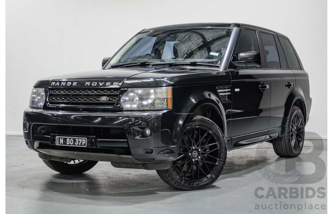 8/2012 Range Rover Range Rover Sport 3.0 SDV6 (AWD) MY12 4d Wagon Santorini Black Twin Turbo Diesel V6 3.0L