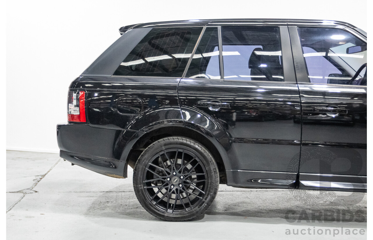 8/2012 Range Rover Range Rover Sport 3.0 SDV6 (AWD) MY12 4d Wagon Santorini Black Twin Turbo Diesel V6 3.0L