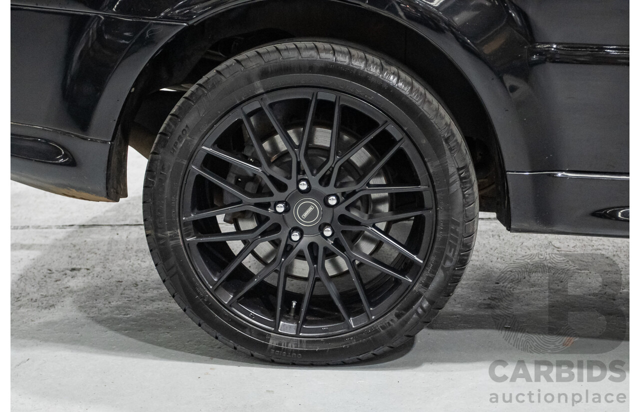 8/2012 Range Rover Range Rover Sport 3.0 SDV6 (AWD) MY12 4d Wagon Santorini Black Twin Turbo Diesel V6 3.0L