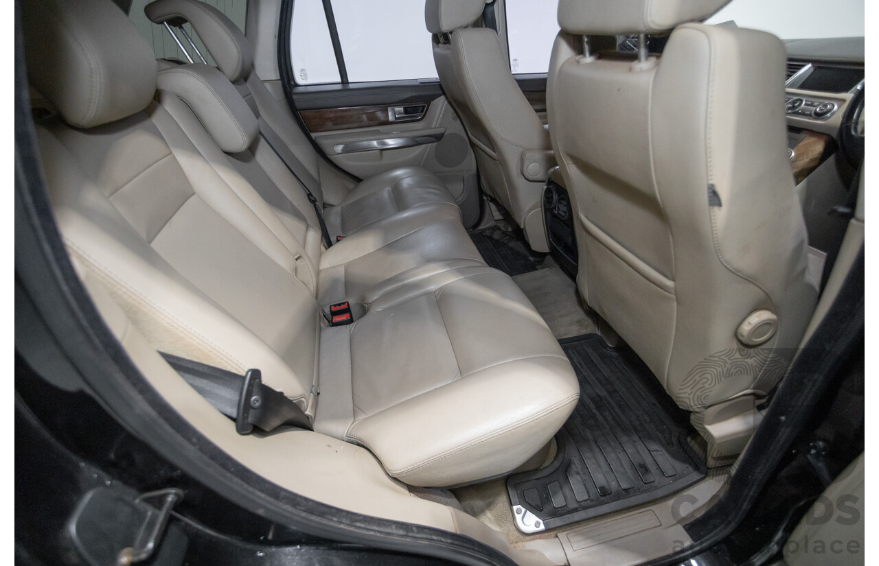 8/2012 Range Rover Range Rover Sport 3.0 SDV6 (AWD) MY12 4d Wagon Santorini Black Twin Turbo Diesel V6 3.0L
