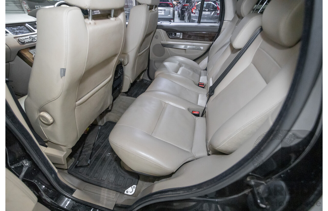 8/2012 Range Rover Range Rover Sport 3.0 SDV6 (AWD) MY12 4d Wagon Santorini Black Twin Turbo Diesel V6 3.0L
