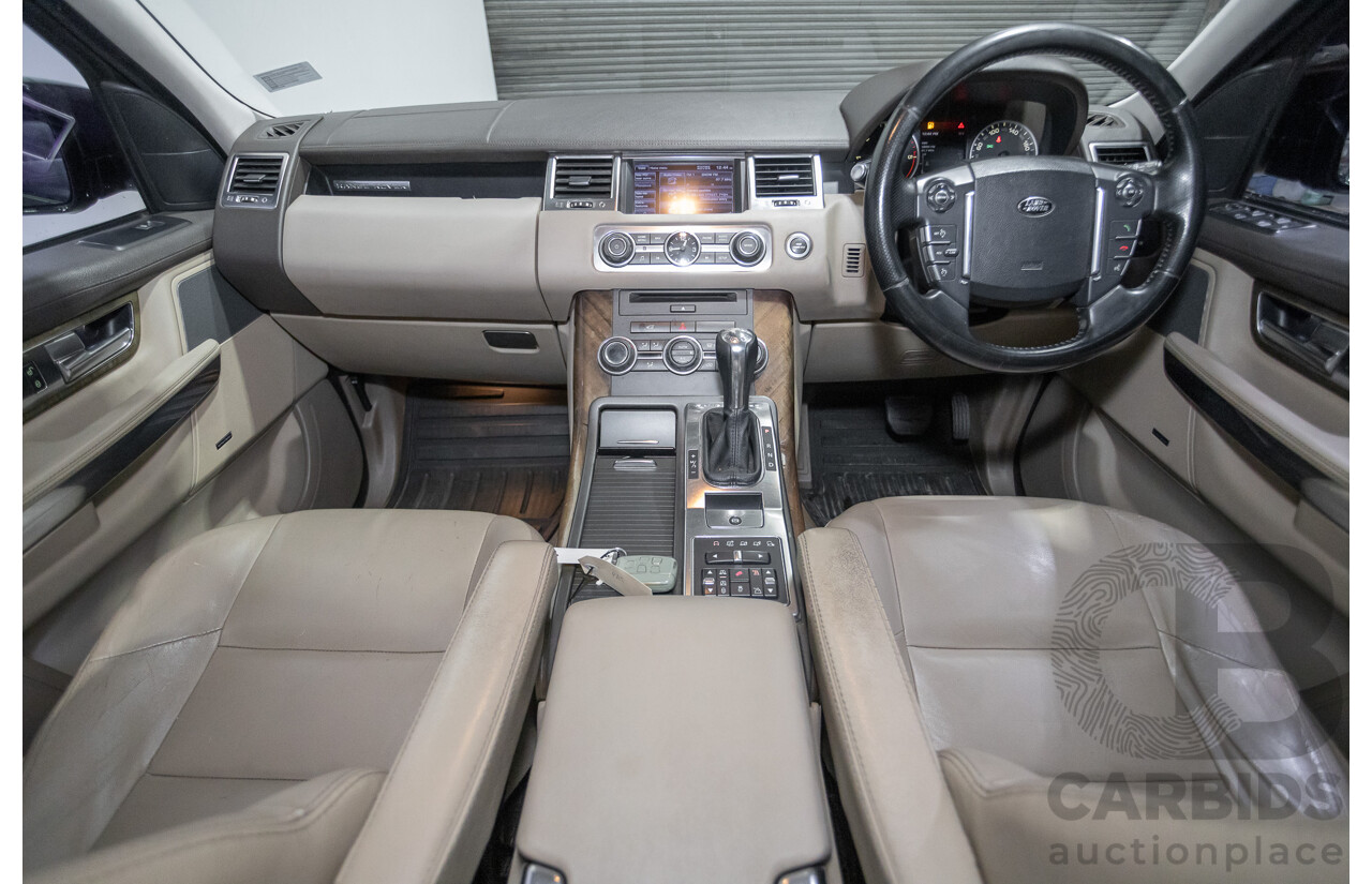 8/2012 Range Rover Range Rover Sport 3.0 SDV6 (AWD) MY12 4d Wagon Santorini Black Twin Turbo Diesel V6 3.0L