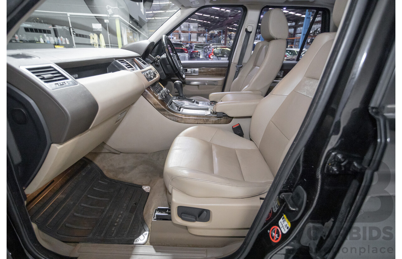 8/2012 Range Rover Range Rover Sport 3.0 SDV6 (AWD) MY12 4d Wagon Santorini Black Twin Turbo Diesel V6 3.0L