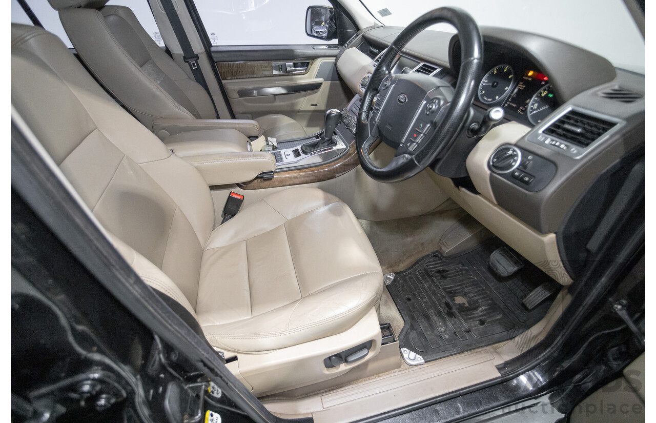8/2012 Range Rover Range Rover Sport 3.0 SDV6 (AWD) MY12 4d Wagon Santorini Black Twin Turbo Diesel V6 3.0L
