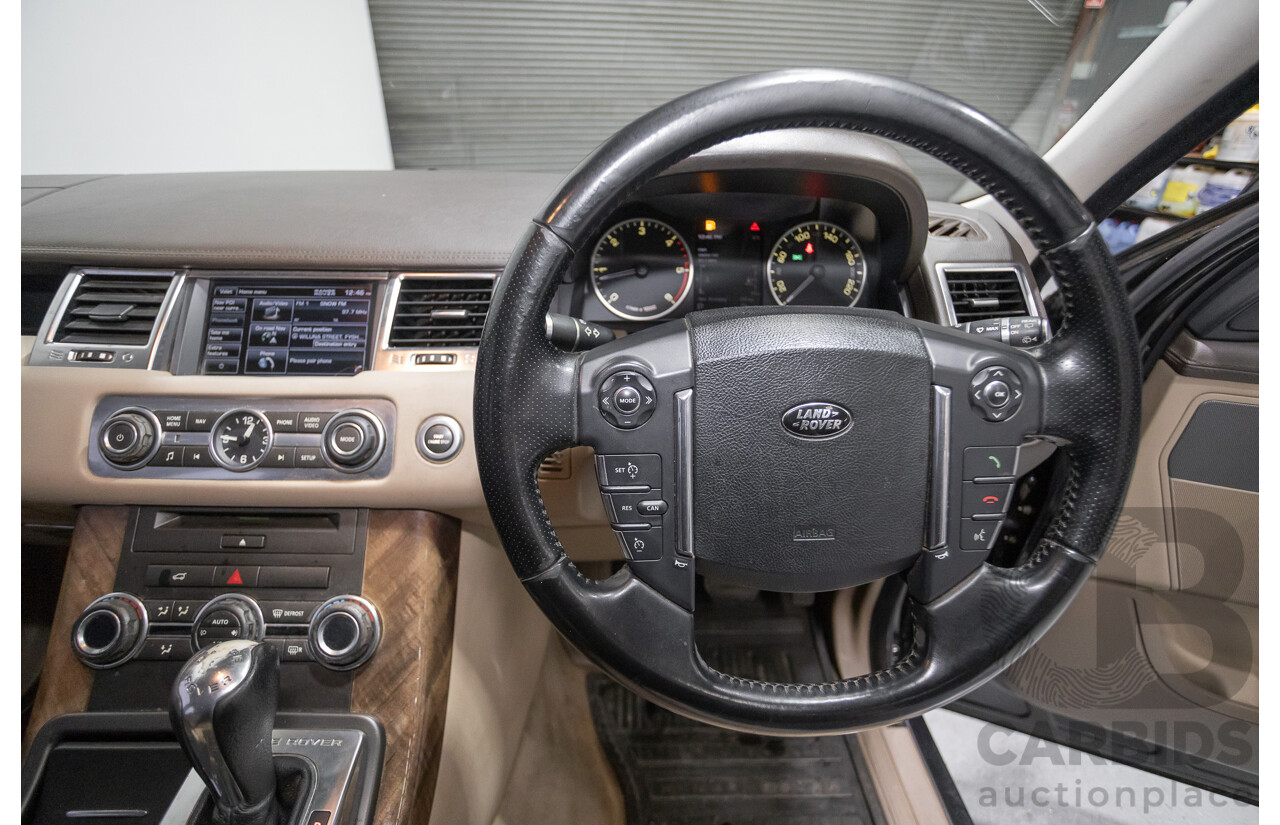 8/2012 Range Rover Range Rover Sport 3.0 SDV6 (AWD) MY12 4d Wagon Santorini Black Twin Turbo Diesel V6 3.0L