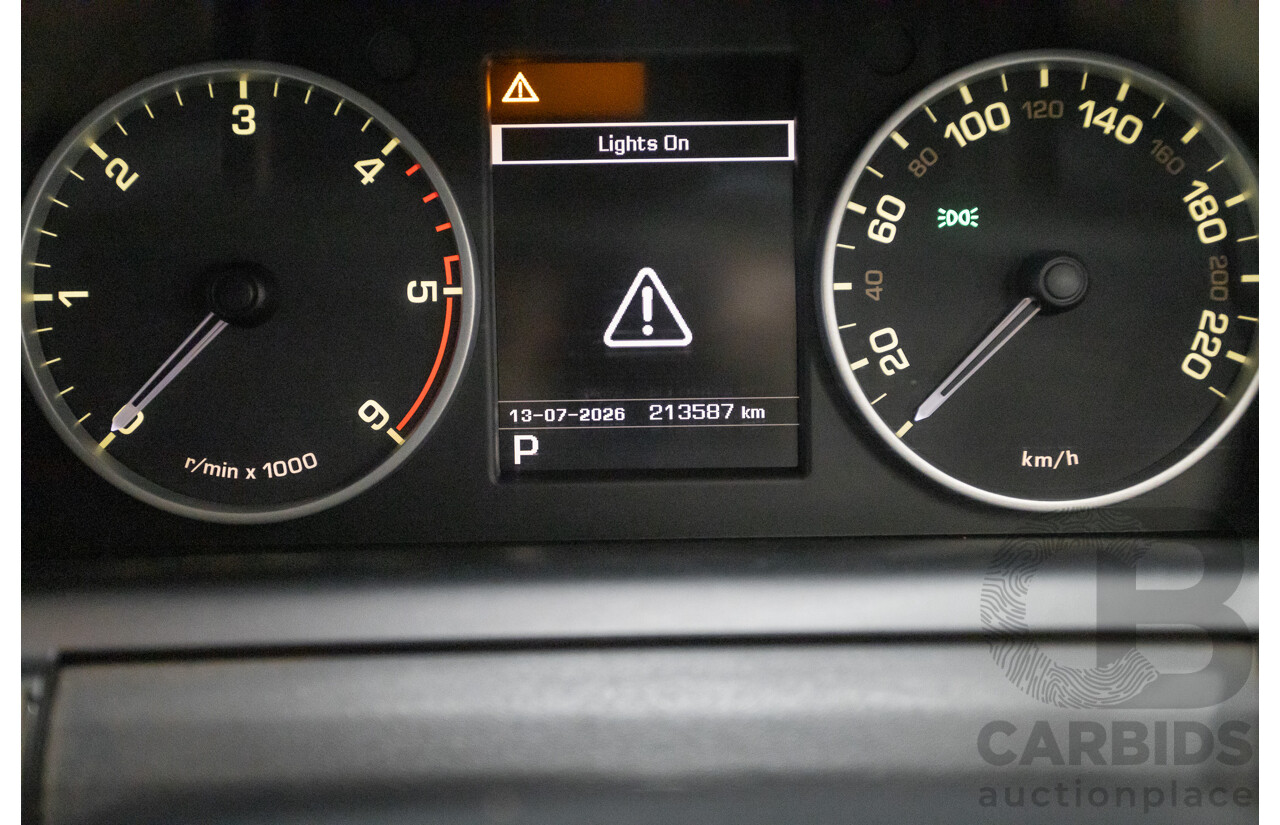 8/2012 Range Rover Range Rover Sport 3.0 SDV6 (AWD) MY12 4d Wagon Santorini Black Twin Turbo Diesel V6 3.0L