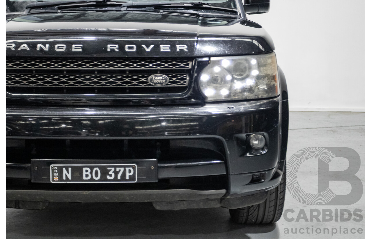 8/2012 Range Rover Range Rover Sport 3.0 SDV6 (AWD) MY12 4d Wagon Santorini Black Twin Turbo Diesel V6 3.0L