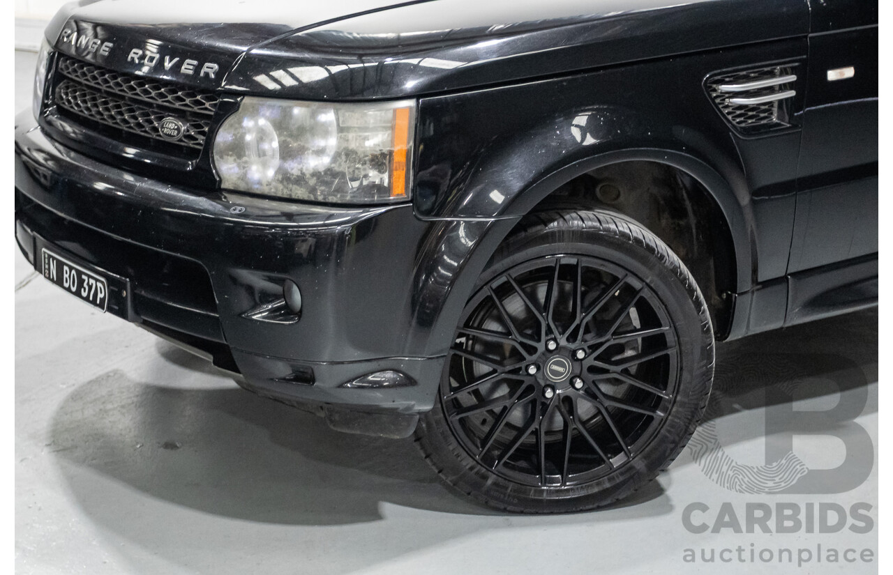 8/2012 Range Rover Range Rover Sport 3.0 SDV6 (AWD) MY12 4d Wagon Santorini Black Twin Turbo Diesel V6 3.0L