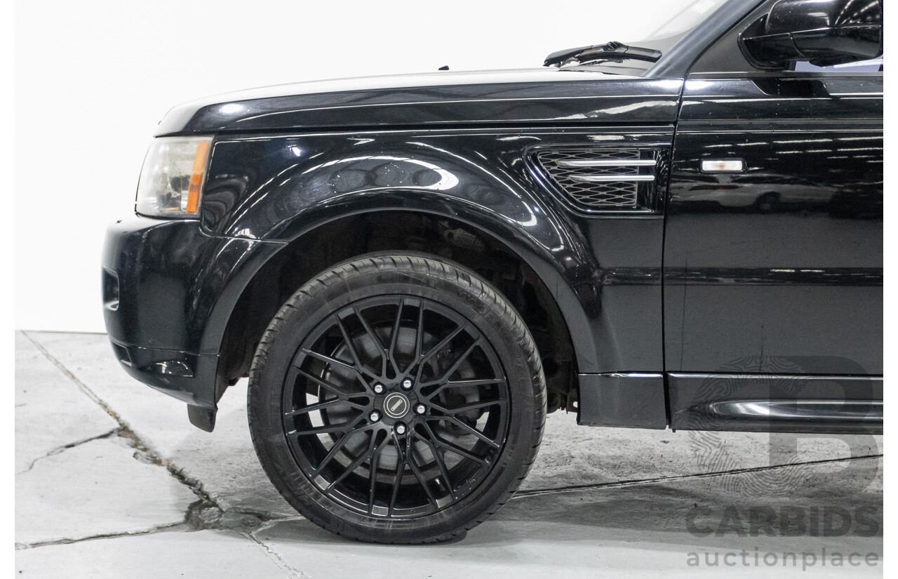 8/2012 Range Rover Range Rover Sport 3.0 SDV6 (AWD) MY12 4d Wagon Santorini Black Twin Turbo Diesel V6 3.0L