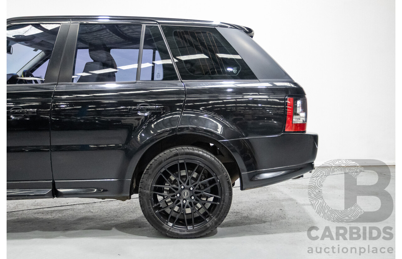 8/2012 Range Rover Range Rover Sport 3.0 SDV6 (AWD) MY12 4d Wagon Santorini Black Twin Turbo Diesel V6 3.0L