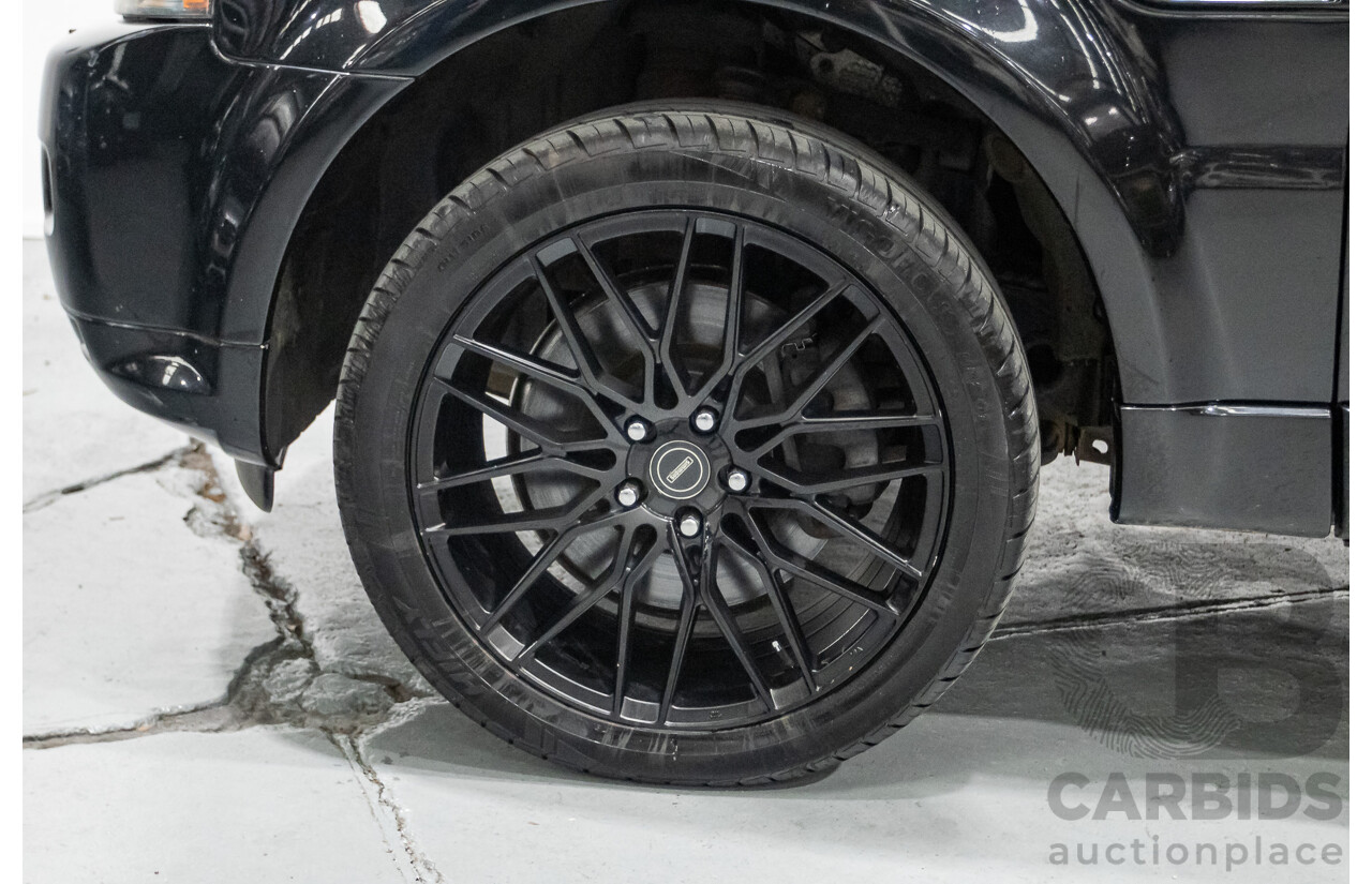 8/2012 Range Rover Range Rover Sport 3.0 SDV6 (AWD) MY12 4d Wagon Santorini Black Twin Turbo Diesel V6 3.0L