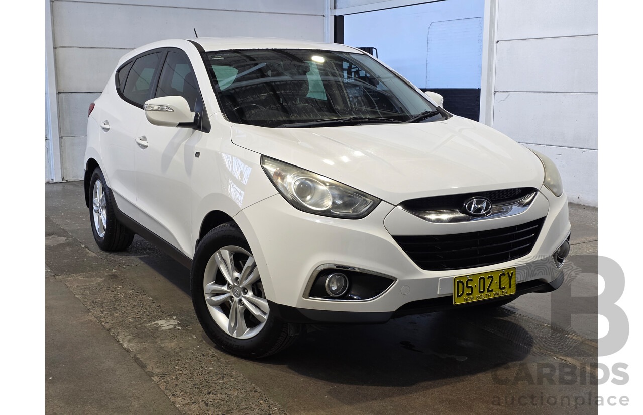 09/2013 Hyundai Ix35 SE LM MY13 4D Wagon Polar White 2.0L