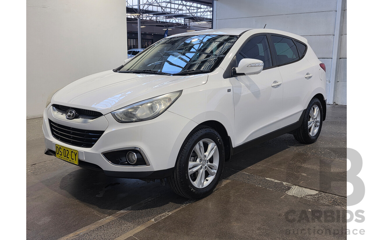 09/2013 Hyundai Ix35 SE LM MY13 4D Wagon Polar White 2.0L