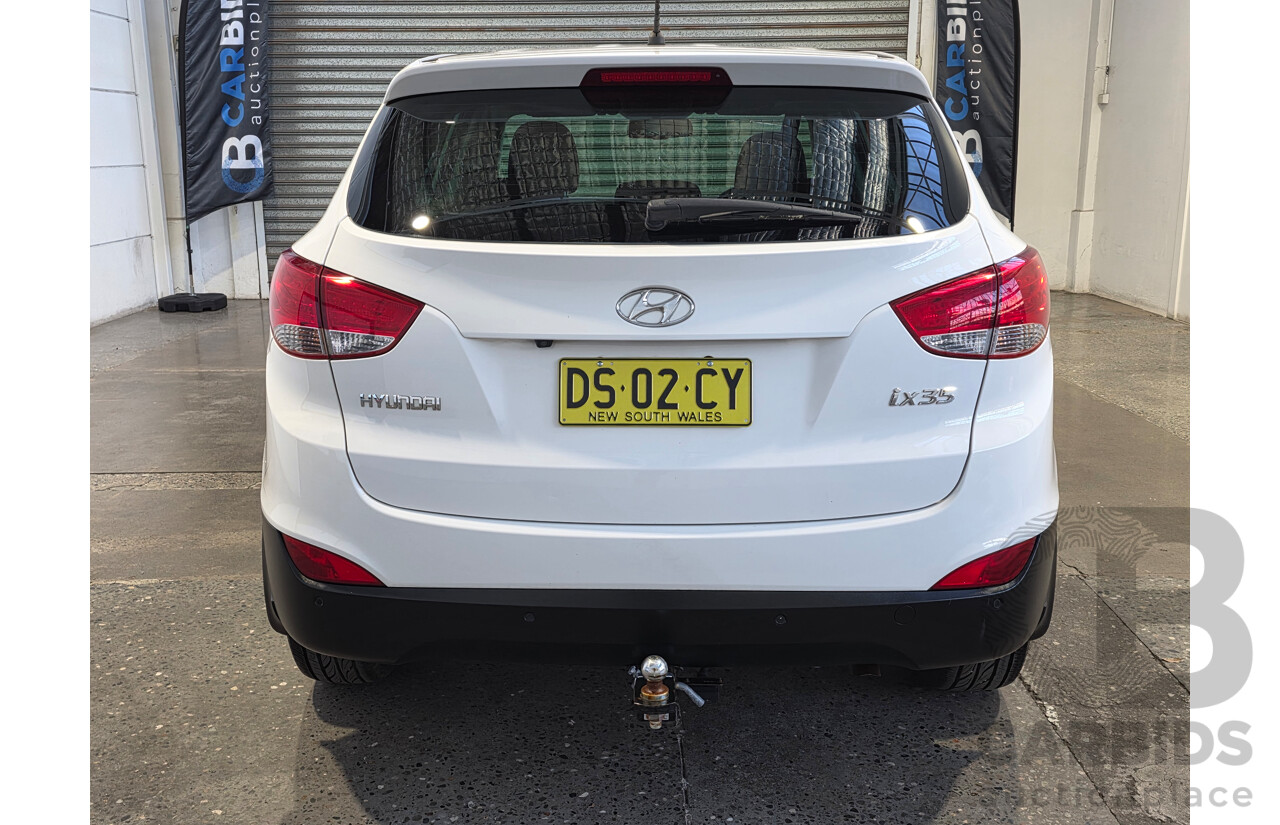 09/2013 Hyundai Ix35 SE LM MY13 4D Wagon Polar White 2.0L