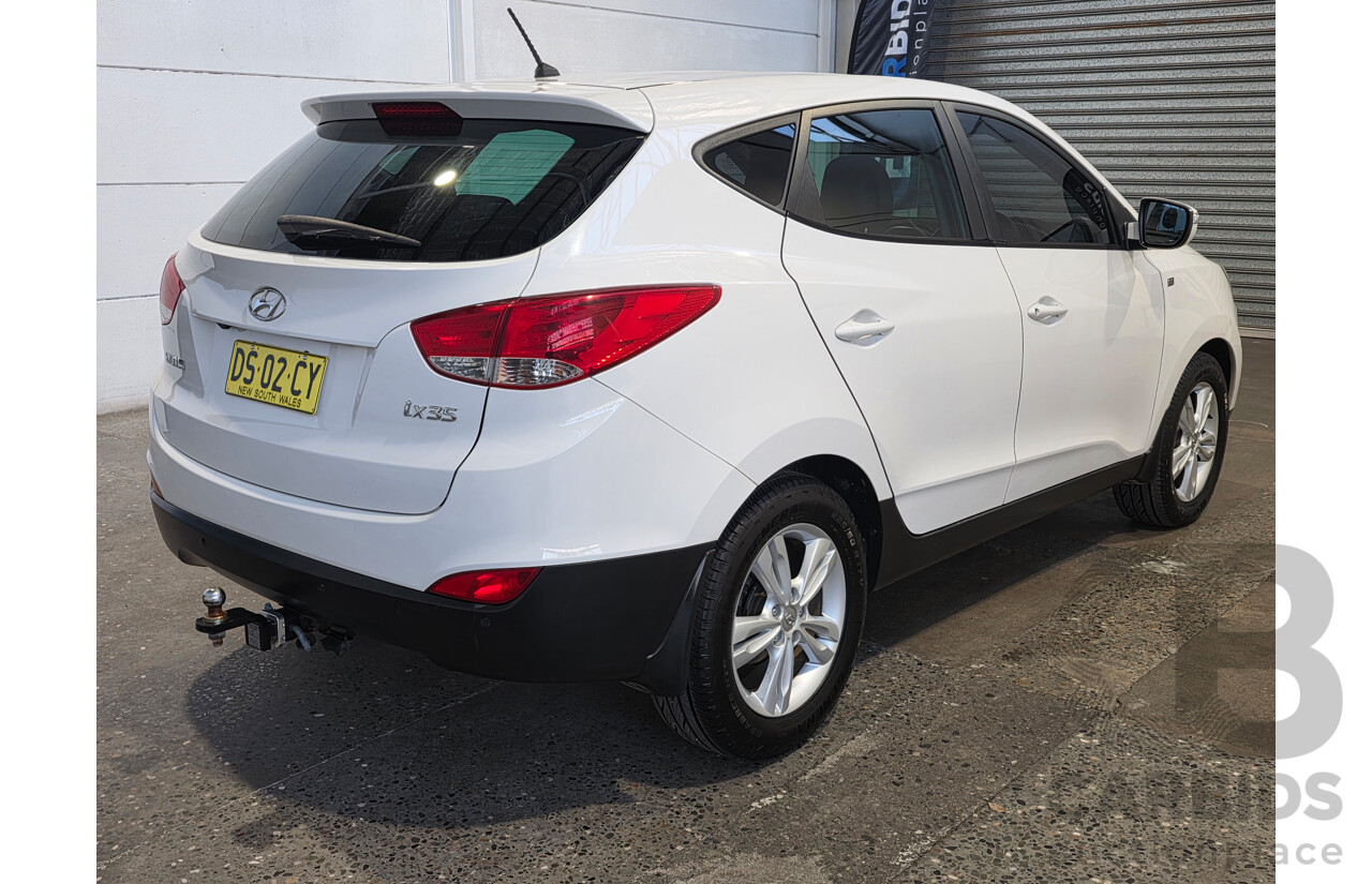 09/2013 Hyundai Ix35 SE LM MY13 4D Wagon Polar White 2.0L