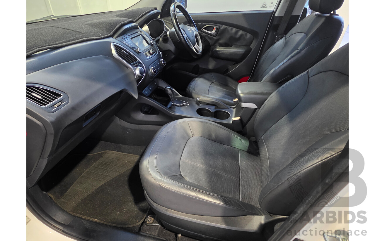 09/2013 Hyundai Ix35 SE LM MY13 4D Wagon Polar White 2.0L