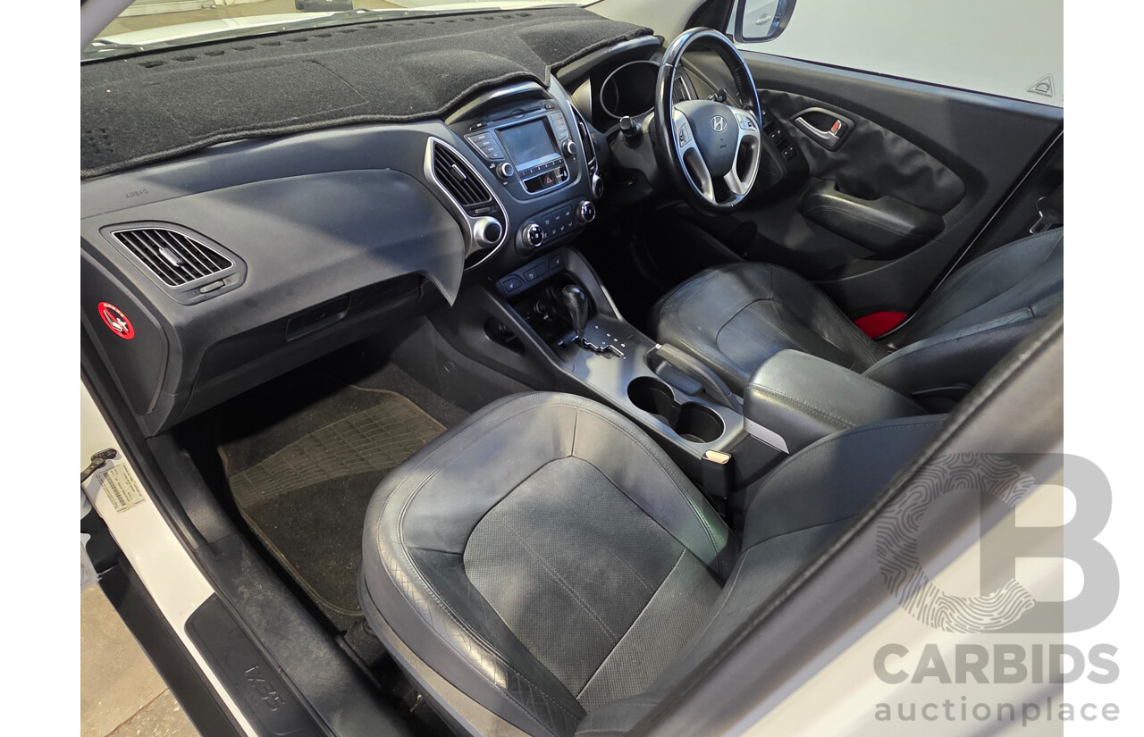 09/2013 Hyundai Ix35 SE LM MY13 4D Wagon Polar White 2.0L