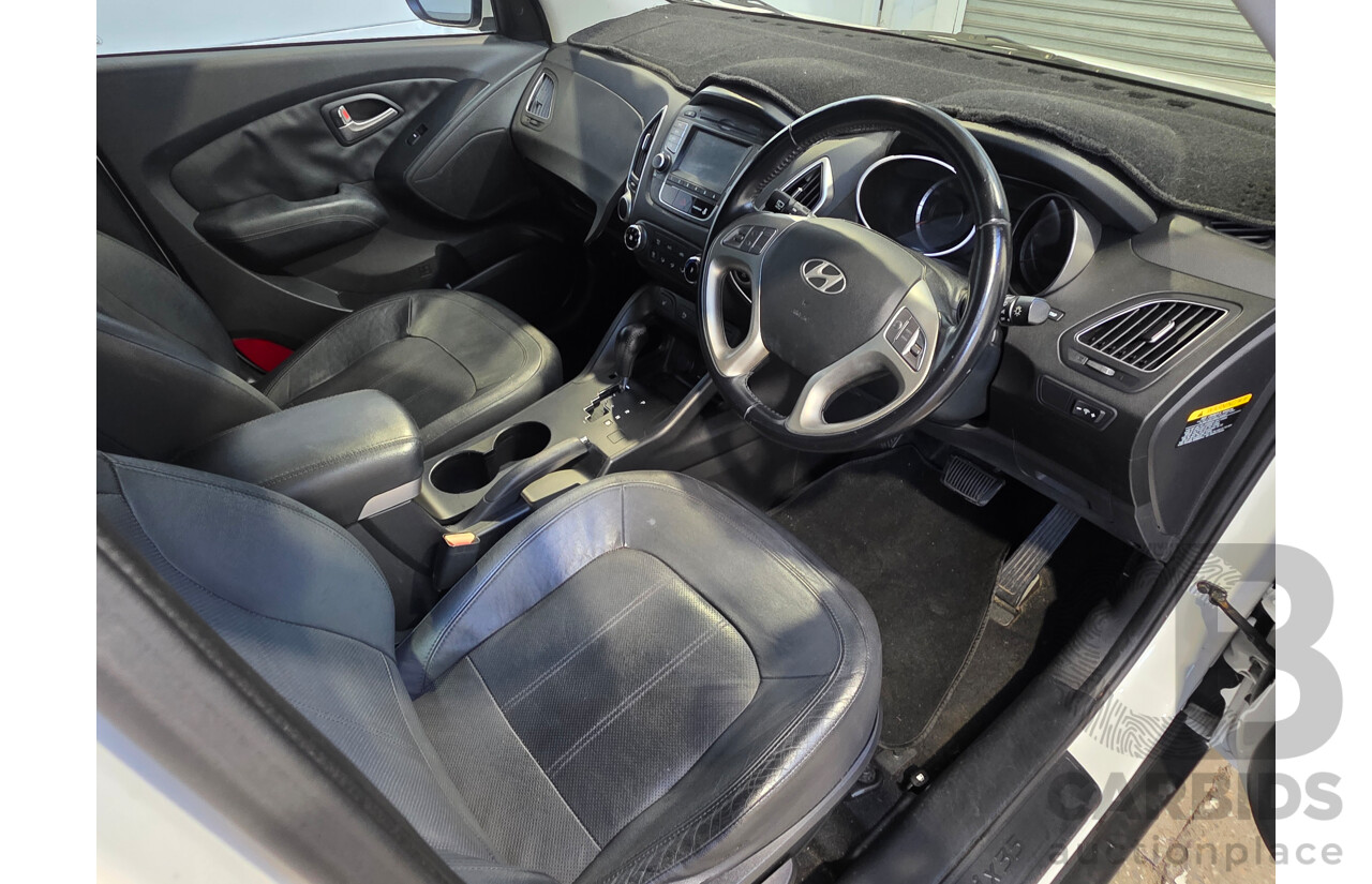 09/2013 Hyundai Ix35 SE LM MY13 4D Wagon Polar White 2.0L
