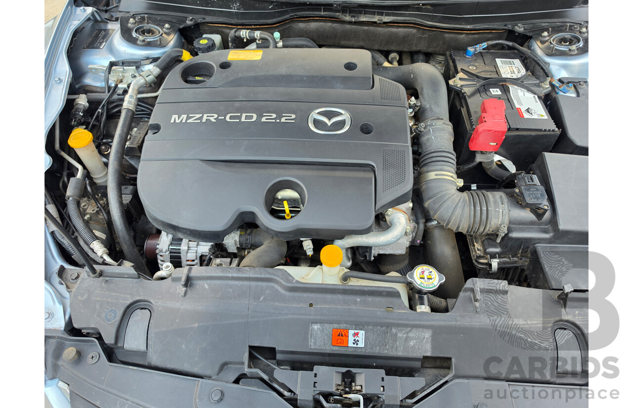 07/2011 Mazda Mazda6 Diesel GH MY11 4d Wagon Blue 2.2L