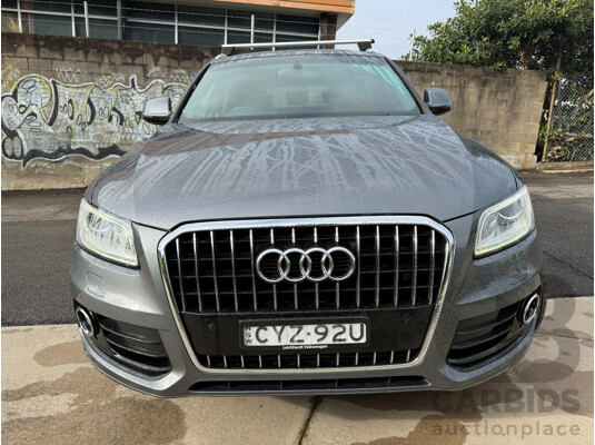 03/2015 Audi Q5 2.0 TFSI QUATTRO (AWD) 8R MY15 4D Wagon Monsoon Gray Metallic 2.0L