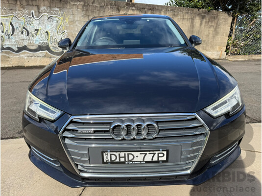 07/2016 Audi A4 2.0 Tfsi Quattro S Tronic Spt Awd F4 (B9) 4d Sedan Blue 2.0l