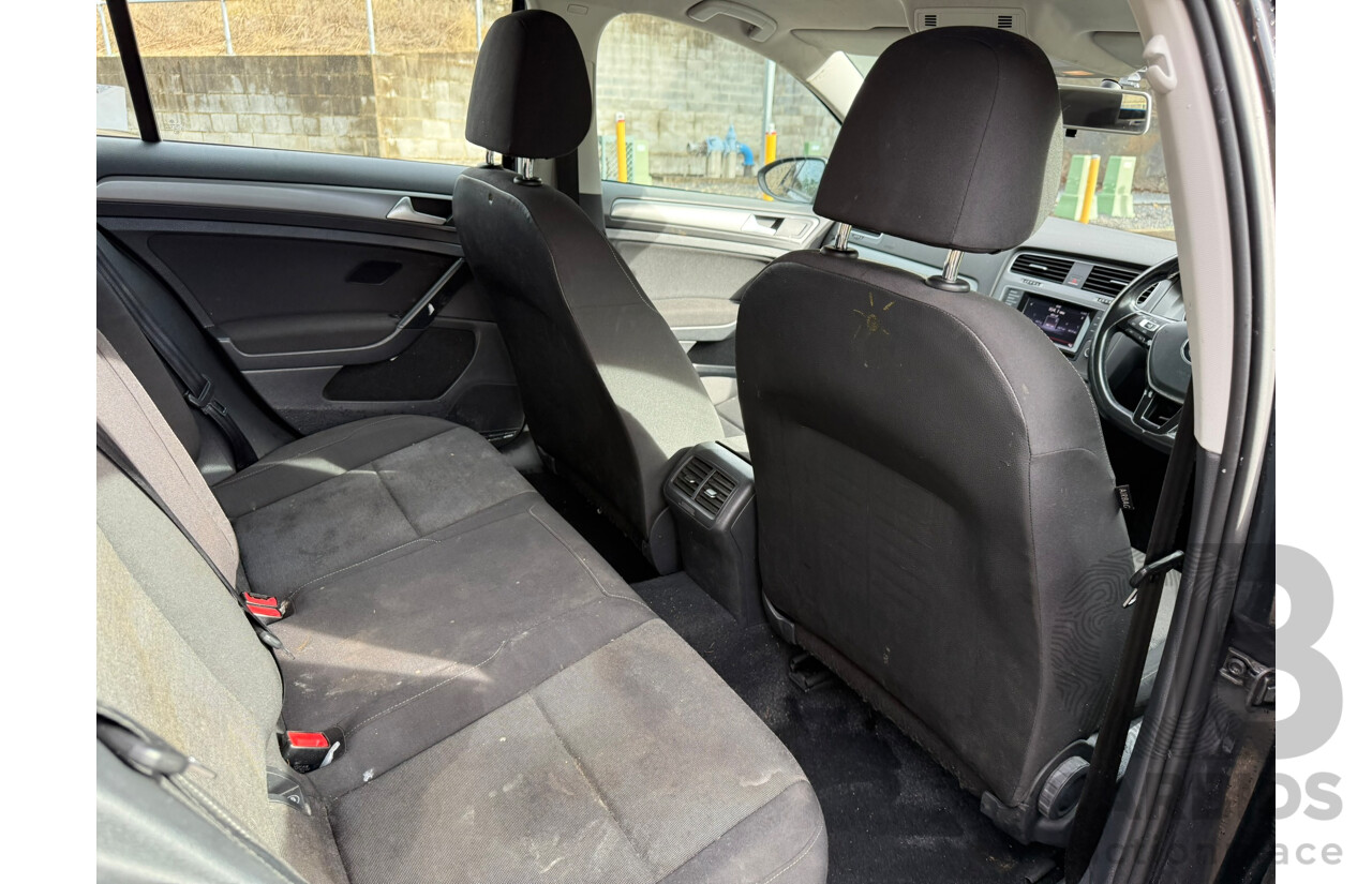 06/2014 Volkswagen Golf 90 TSI FWD AU MY14 5D Hatchback Deep Black Pearlescent 1.4L