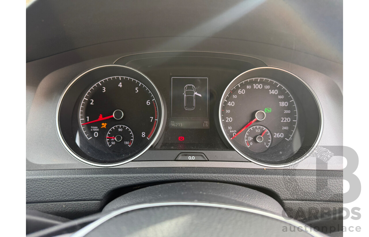 06/2014 Volkswagen Golf 90 TSI FWD AU MY14 5D Hatchback Deep Black Pearlescent 1.4L