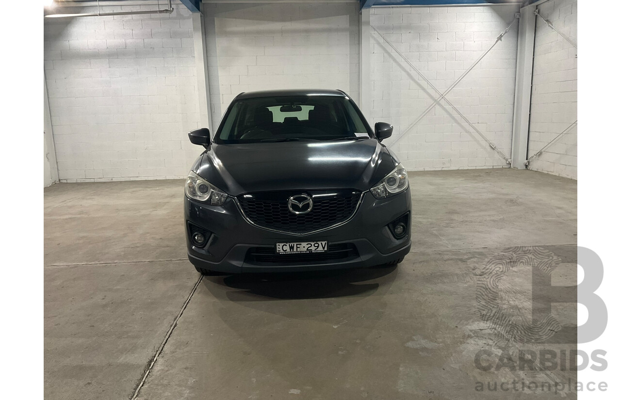 11/2014 Mazda CX-5 Maxx Sport (4x4) MY13 Upgrade 4d Wagon Grey Turbo Diesel 2.2L