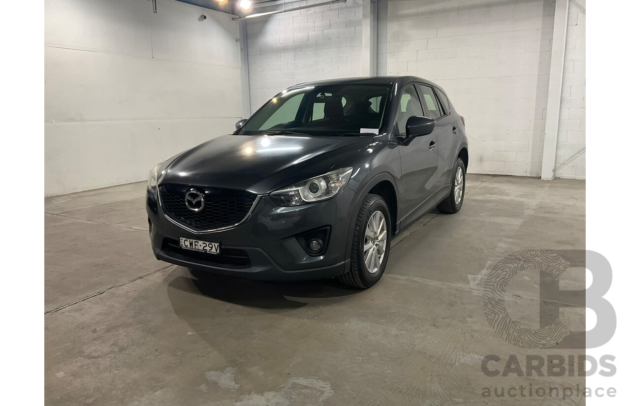 11/2014 Mazda CX-5 Maxx Sport (4x4) MY13 Upgrade 4d Wagon Grey Turbo Diesel 2.2L