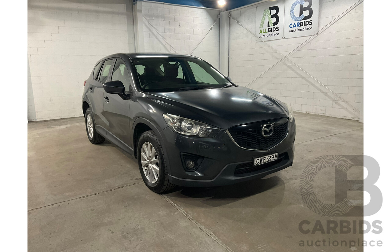 11/2014 Mazda CX-5 Maxx Sport (4x4) MY13 Upgrade 4d Wagon Grey Turbo Diesel 2.2L