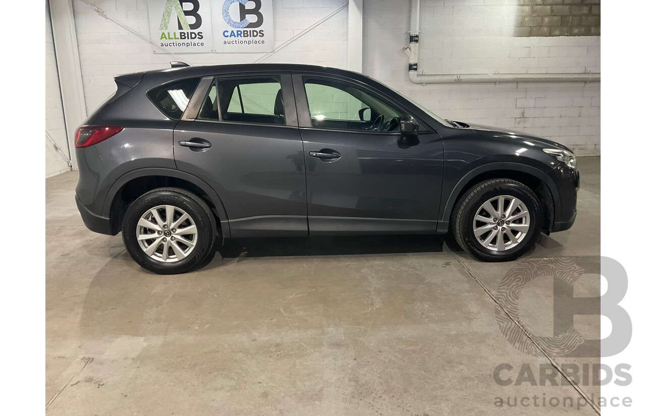 11/2014 Mazda CX-5 Maxx Sport (4x4) MY13 Upgrade 4d Wagon Grey Turbo Diesel 2.2L